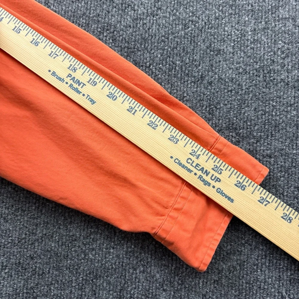 Polo Ralph Lauren Button Down Men XXL Orange Long Sleeve Utility Twill Shirt